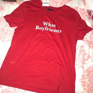 What Boyfriend? Forever 21 T-shirt
